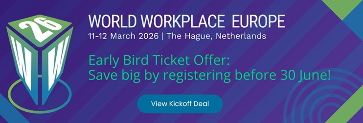 Akce: Vstupné za polovic na World Workplace Europe 2026